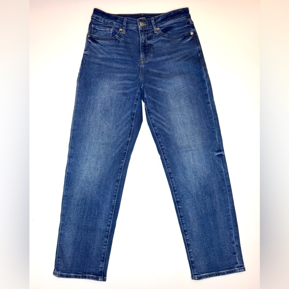 Express Women’s Boyfriend Mid Rise Jeans Size- 4 Regular